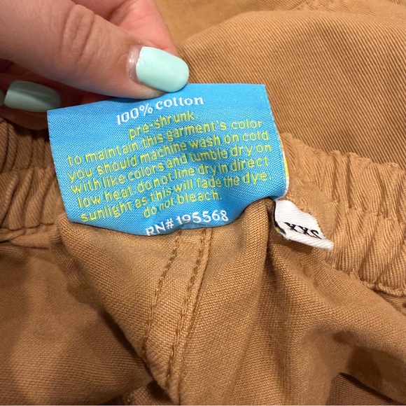 Big Bud Press Tan Work Pants Cotton Twill Straight Leg High Waisted Utility XXS - Picture 10 of 12